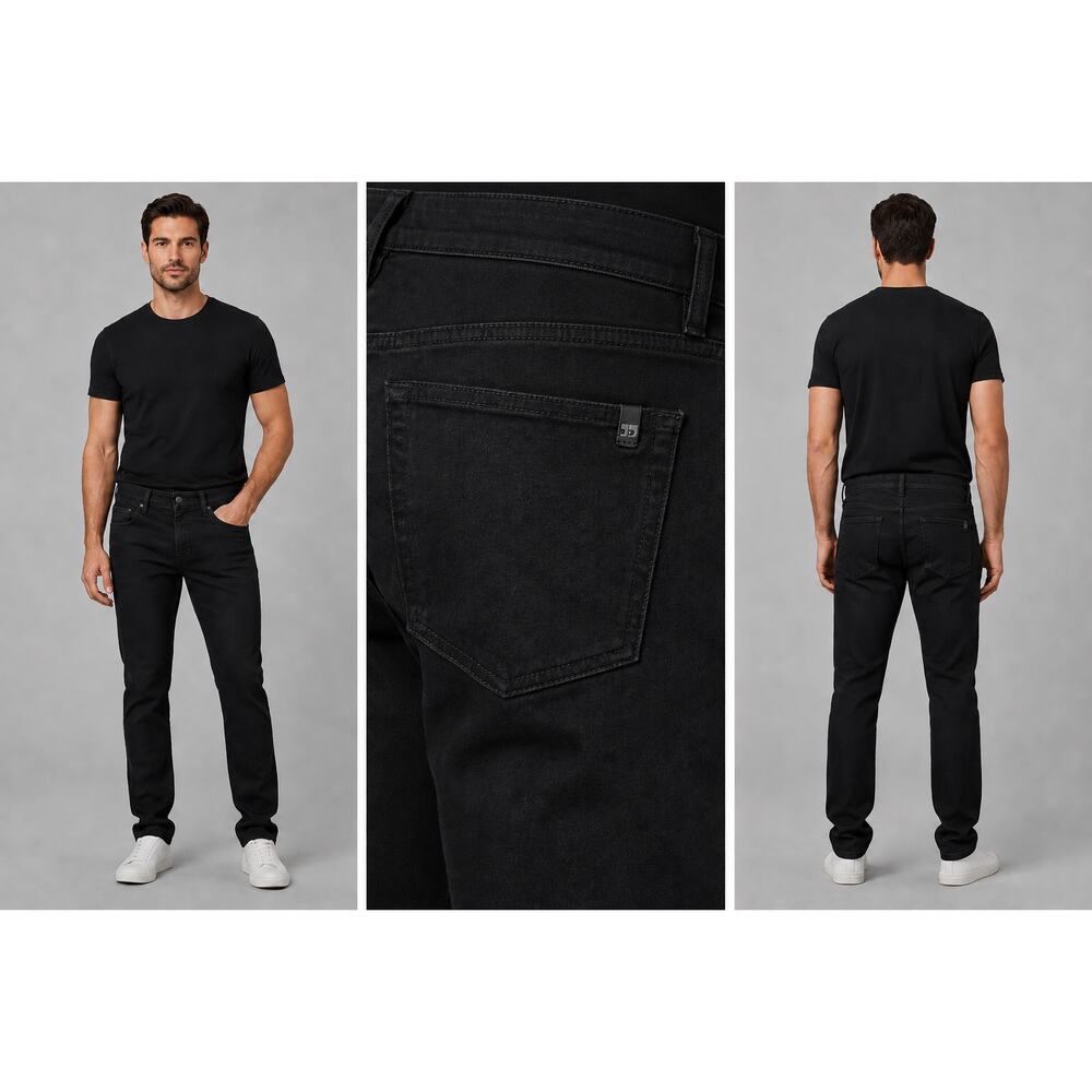Joe's Jeans Slim Fit Mickey Black Jeans - 36